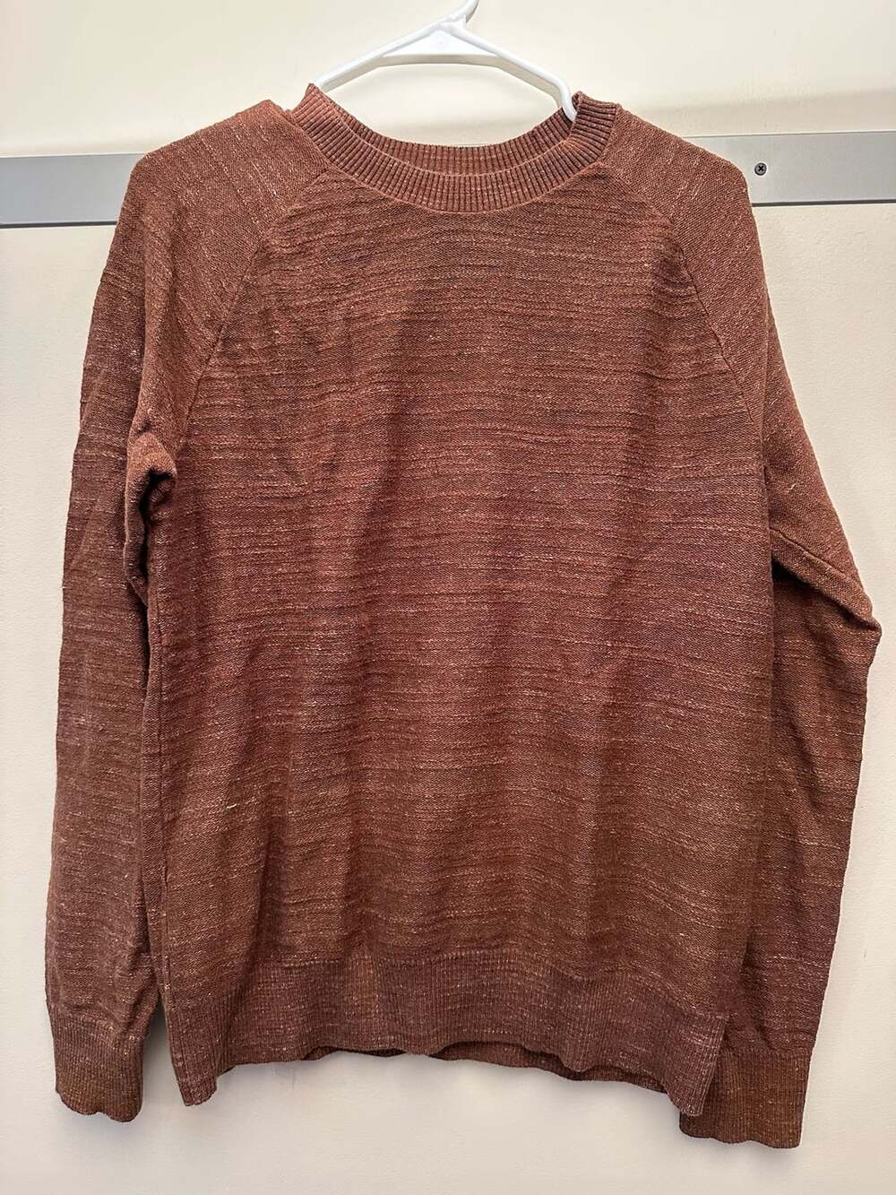 Gap Brown Heather Crewneck Sweater Size M